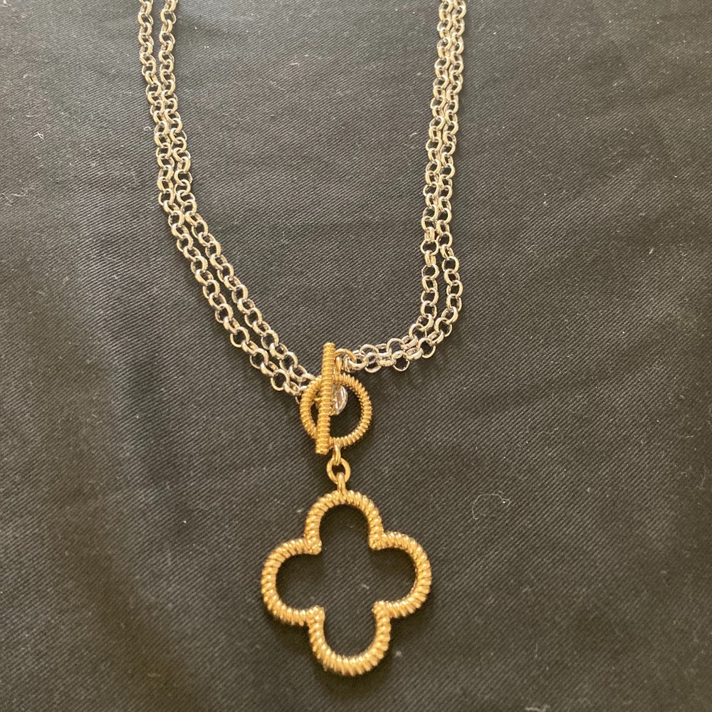 Two tone Designer copy necklace